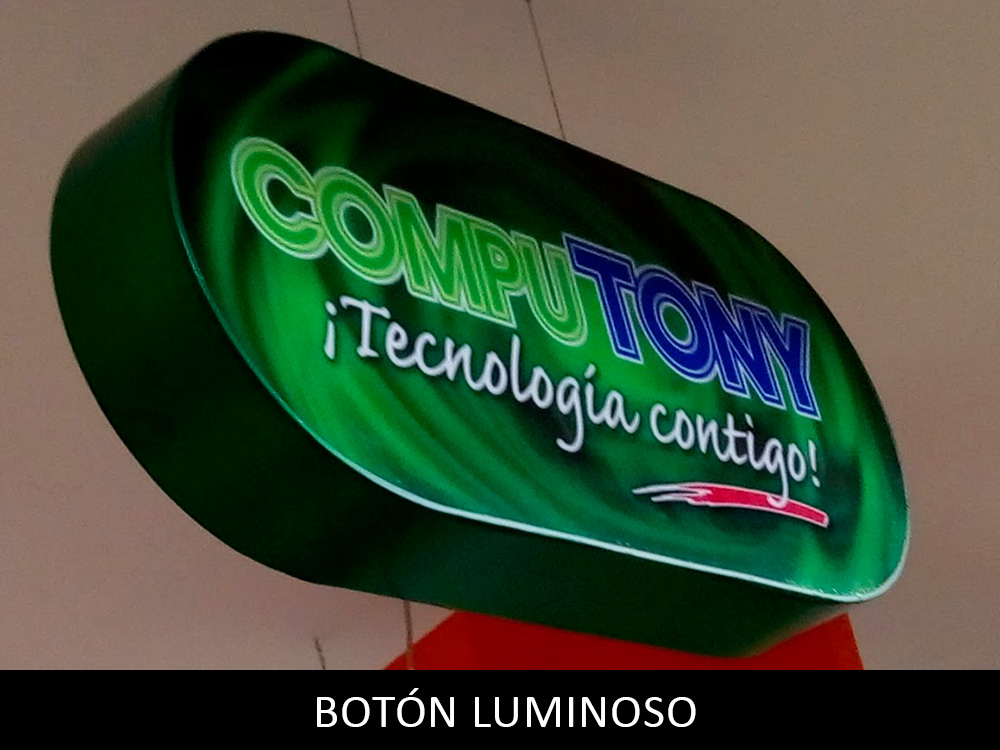 Botón luminoso
